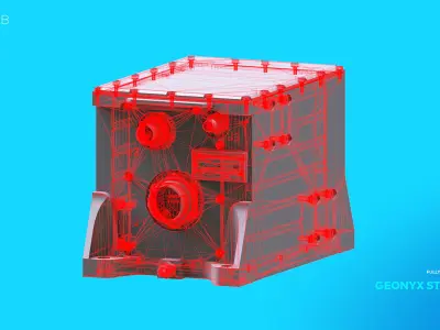 Geonyx Standard Military Inertial Navigation 3D model