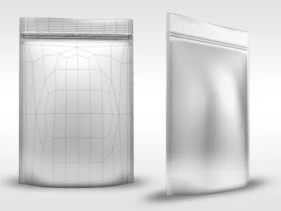 Plastic Bag v1 Low-poly 3D model