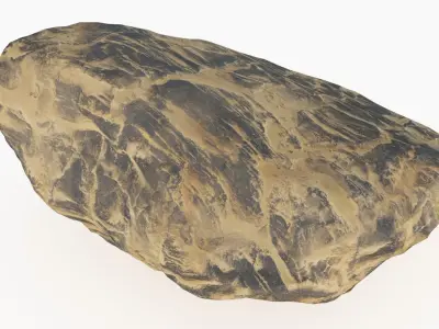 Sandstone Dark Rock(1) 3D model