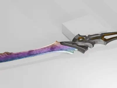 Sloth Sword 3D model