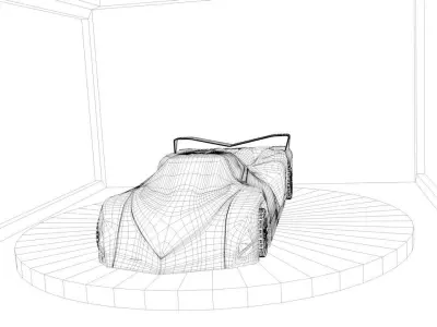 devel sixteen prototype Free low-poly 3D model