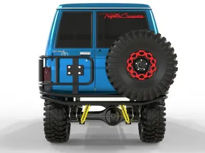 Toyota Land Cruiser 70 1998 Ecotechene Edition 3D model