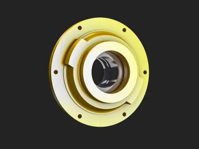 bearing holder Porta Rodamiento 3D model