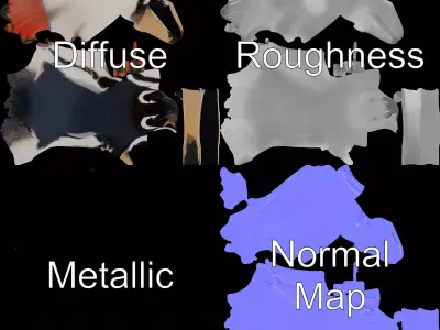 Charming Penguin model pack Low-poly 3D model