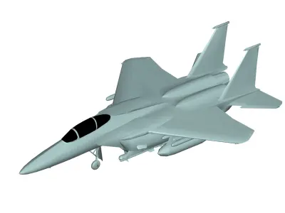 McDonnell Douglas F-15 Eagle 3D model