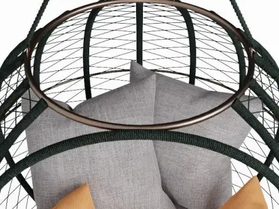 Swing for outdoor area Sphere 3D model