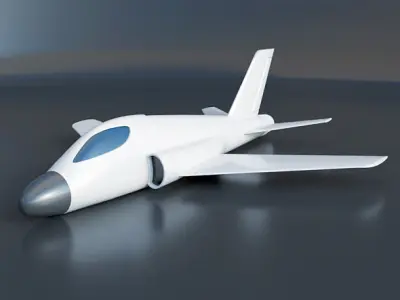 3d printable aircraft concept 3D print model