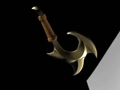 whale hook Free 3D model