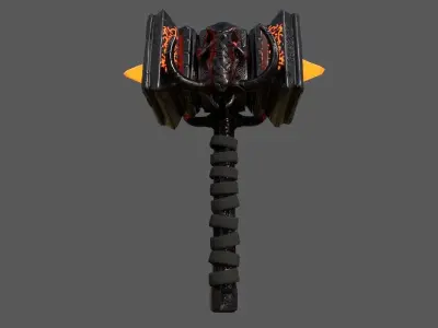 Ancient Weapons Low-poly 3D model