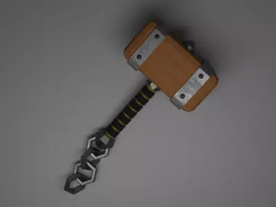 3D Hammer 3D model