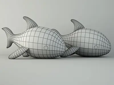 Cushions by HM Home 3D model