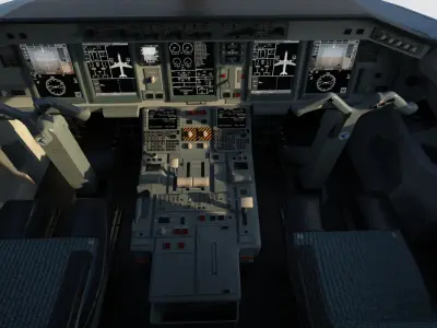 Embraer 190 3D model