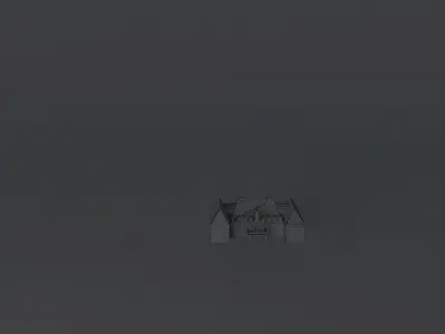 Castle in Tonkovciach Tonkházi kastély Free 3D model