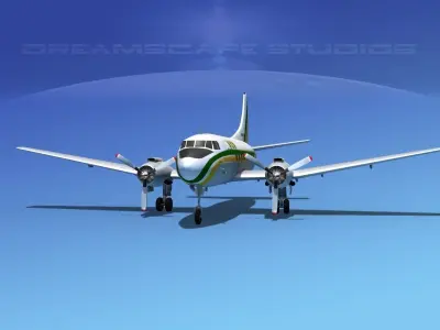 Martin 404 Atlantic Southeast  3D model