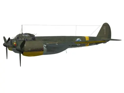 Junkers Ju 88 A-4 3D model