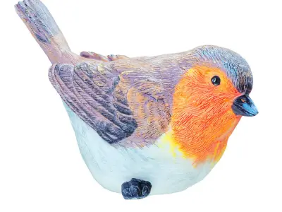 Figurine Red Bird 03 3D model