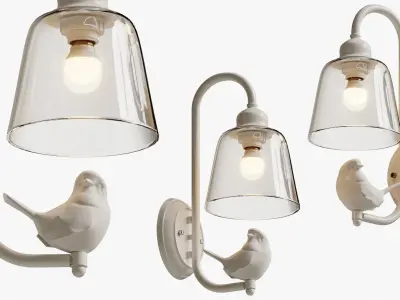 PROVENCE BIRD BRA 3D model