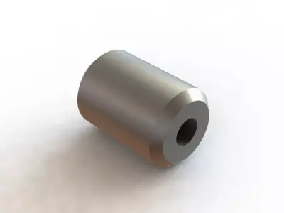 Bucha Roscada M14 x M6 Threaded Bushing 3D model