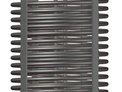 Water Tank Heat Exchanger 3D model