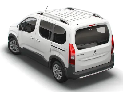 Peugeot Rifter 2020 3D model