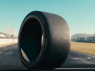 Bridgestone Slick Racing Tire  3D model