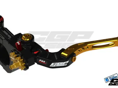 PINKI clutch leverdesigned by paX 3D model