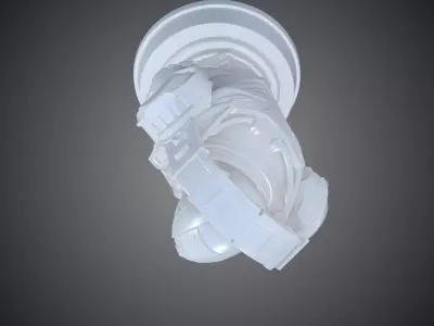 Cyberpunk Ninja Assassin Bust PM-446 3D print model
