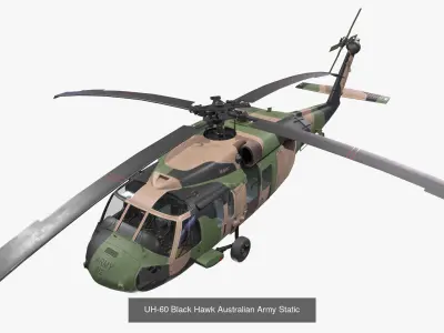 Helicopters Black Hawk UH-60 Collection 