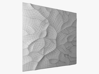 wave wall 10 3D model