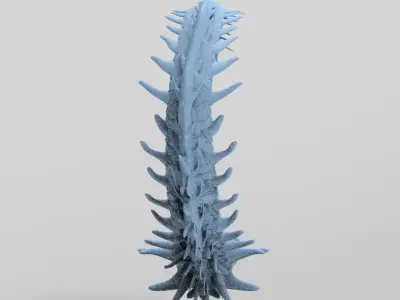 Alien Dragon Tail 1  3D model