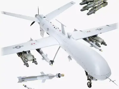 Drone Predator 3D model