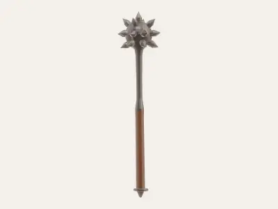 morningstar mace 3D model