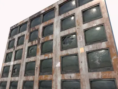 Abandoned Security Monitors 3D model