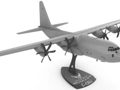 C-130J 3D print model