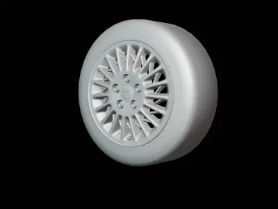 Ford EF Fairmont Low-poly 3D model