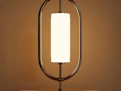 Table Lamp Yves Free 3D model