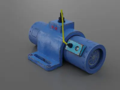 Part of the mechanism 3D model