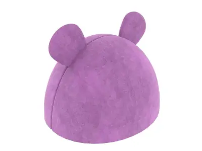 Mouse Meow Hut Cat Hut Cat Tent Pink 3D model