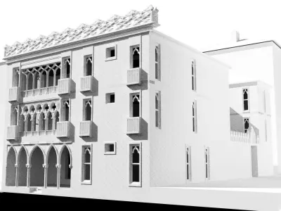 Venice Palace Cadoro 3D model