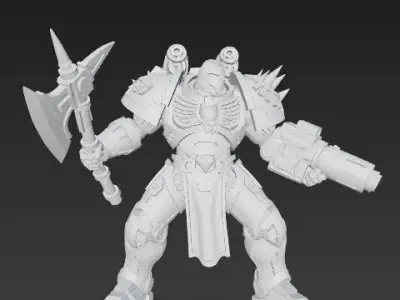 3D Printable Iron Oath Guardian Heavy Infantry Armor 3D model