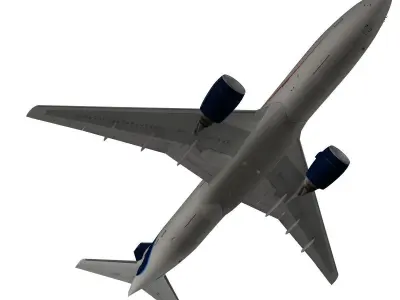 Boeing 777-200ER Aeromexico 3D model