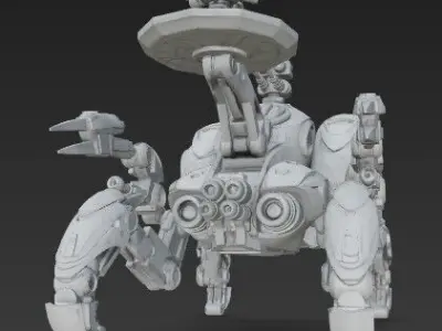 3D Printable Iron Oath Swallow Recon Mechanism 3D model