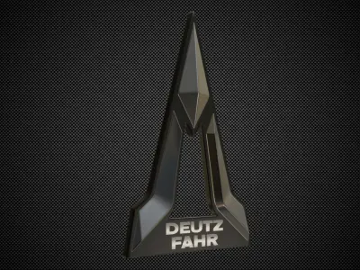 deutz fahr logo 3D model