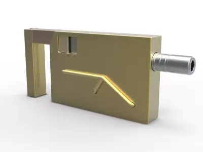 Atreides Gun from the movie Dune 1984 3D model