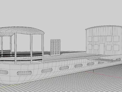 Bangladesh Ferry Free 3D model