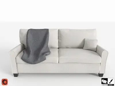 Contemporary Sofa Free 3D model purchase