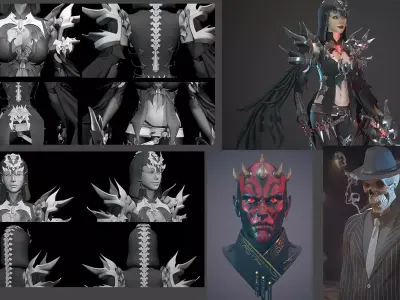 MK18 Weapons Pack Free 3D model