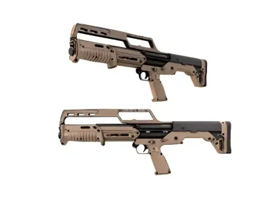 KS7 shotgun 3D model