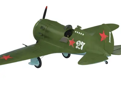  Airplane I-16 Type 24 3D model