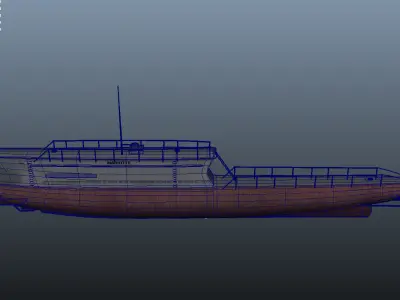 The Submarine Mariotte 3D model